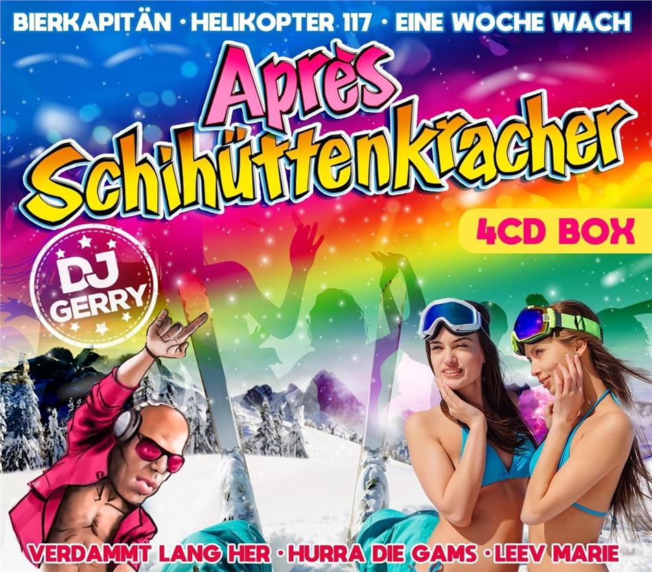 DJ Gerry präsentiert Apres Schihüttenkracher 4 CDs