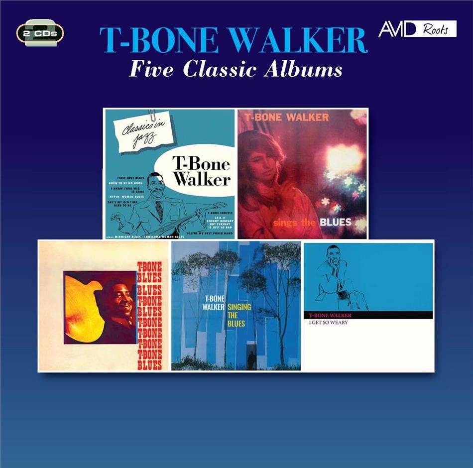 T-Bone Walker - Five Classic Albums Boxset, 2 CDs