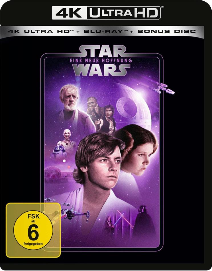 Star Wars - Episode 4 - Eine neue Hoffnung (1977) Line Look, 4K Ultra HD + 2 Blu-rays