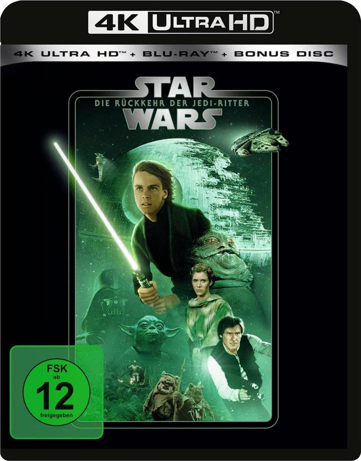 Star Wars - Episode 6 - Die Rückkehr der Jedi-Ritter (1983) Line Look, 4K Ultra HD + 2 Blu-rays