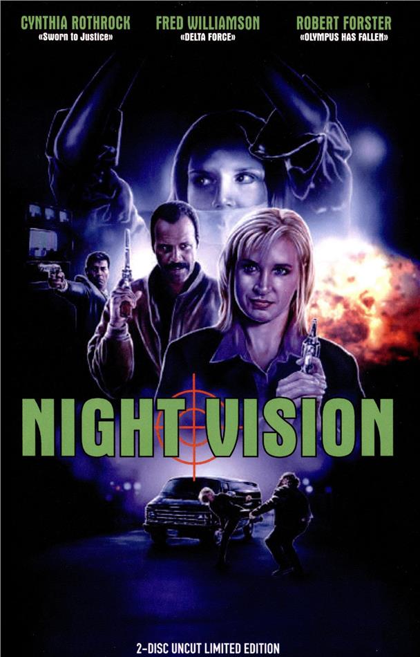 Night Vision (1997) Grosse Hartbox, Limited Edition, Blu-ray + DVD
