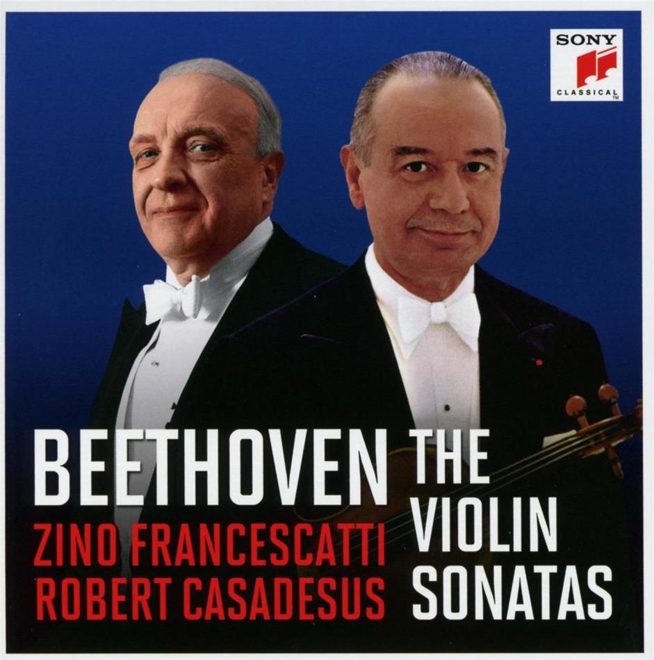 Zino Francescatti, Robert Casadesus & Ludwig van Beethoven (1770-1827) - Beethoven Sonatas 7 CD