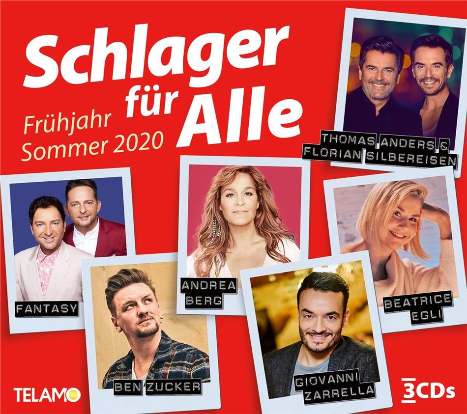 Schlager für Alle:Frühling/Sommer 2020 3 CD