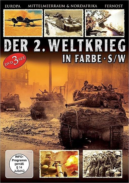 Der 2. Weltkrieg - Europa / Mittelmeerraum & Nordafrika / Fernost 3 DVD