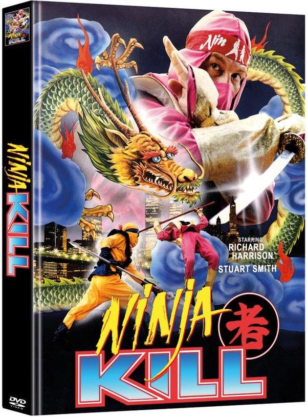 Ninja Kill (1987) Cover A, Limited Edition, Mediabook, 2 DVDs