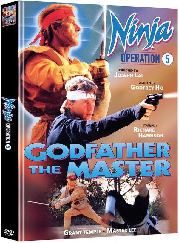 Ninja Operation 5 - Godfather the Master (1988) Cover B, Limited Edition, Mediabook, 2 DVDs