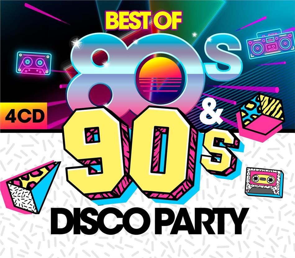 Best Of 80s & 90s Disco Party 4 CDs