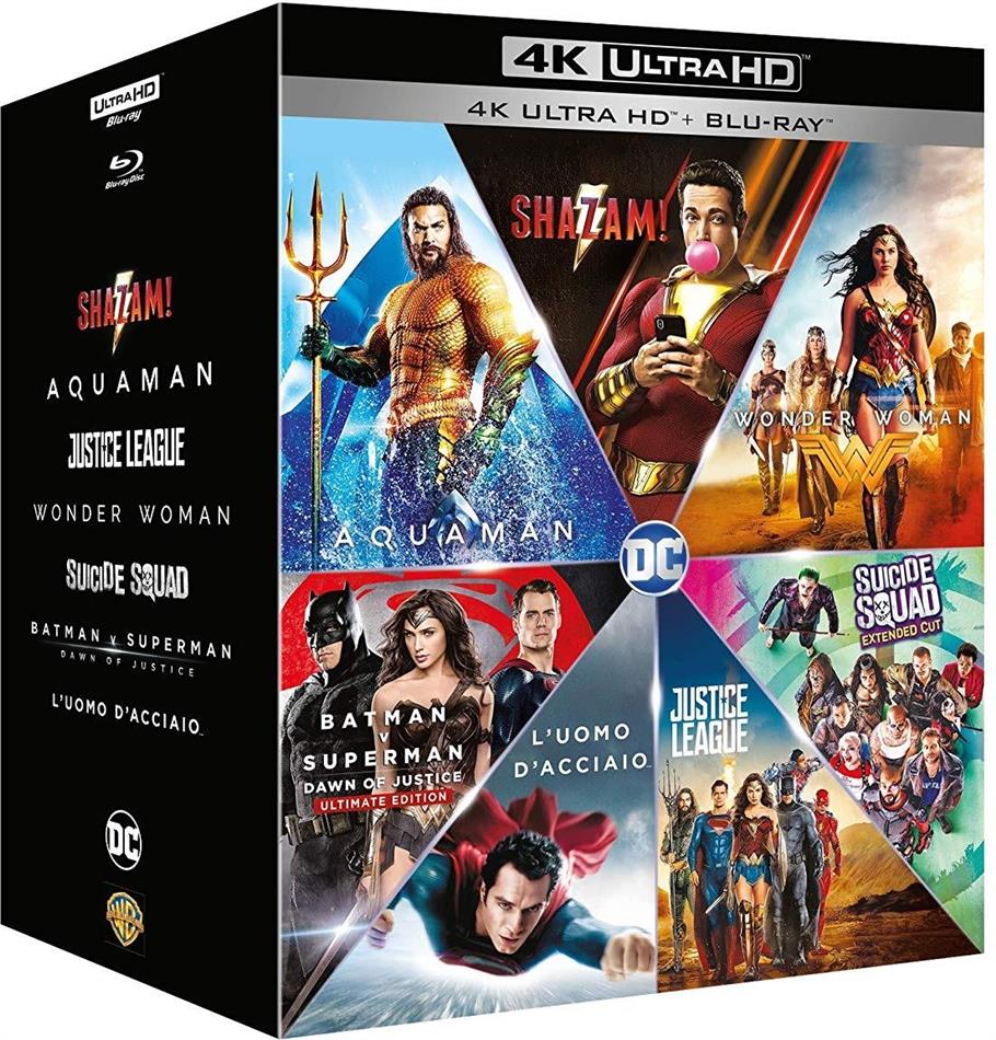 DC 7 Film Collection 7 4K Ultra HDs + 7 Blu-rays
