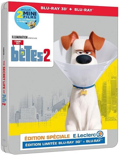 Comme des bêtes 2 (2019) Edizione Limitata, Steelbook, Blu-ray 3D + Blu-ray