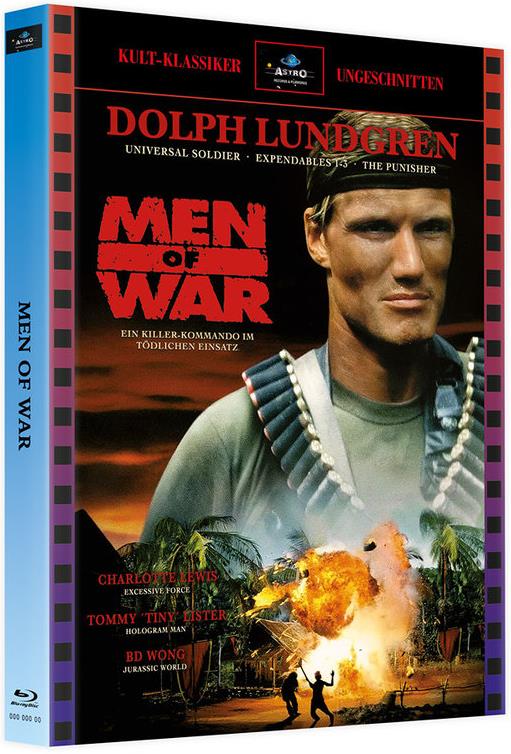 Men of War (1994) Kult-Klassiker Ungeschnitten, Cover A, Limited Edition, Mediabook, 2 Blu-rays
