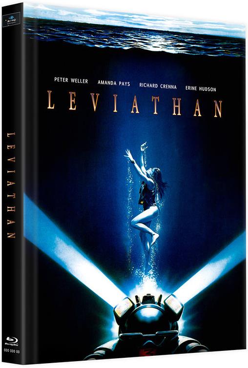 Leviathan (1989) Cover B, Edizione Limitata, Mediabook, 2 Blu-ray