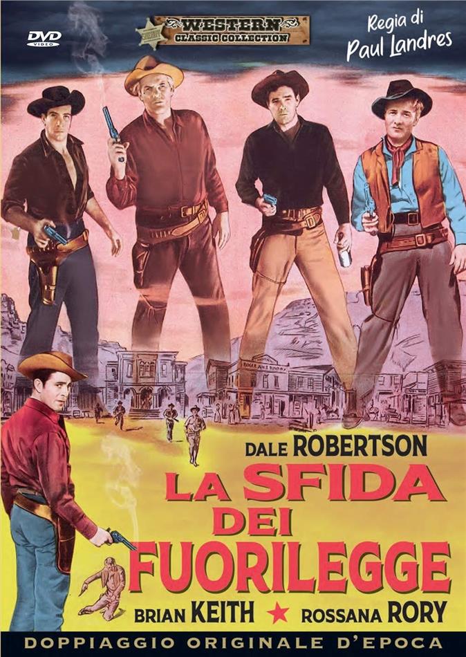 La sfida dei fuorilegge (1957) Western Classic Collection, Doppiaggio Originale D'epoca, n/b