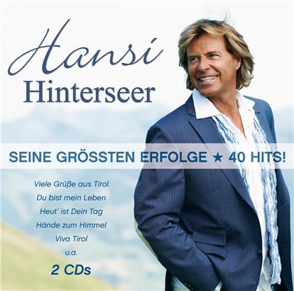 Hansi Hinterseer - Seine gr&ouml;&szlig;ten Erfolge - 40 Hits (2 CDs)