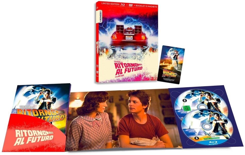 Ritorno al Futuro (1985) I Numeri 1, Limited Edition, Blu-ray + DVD