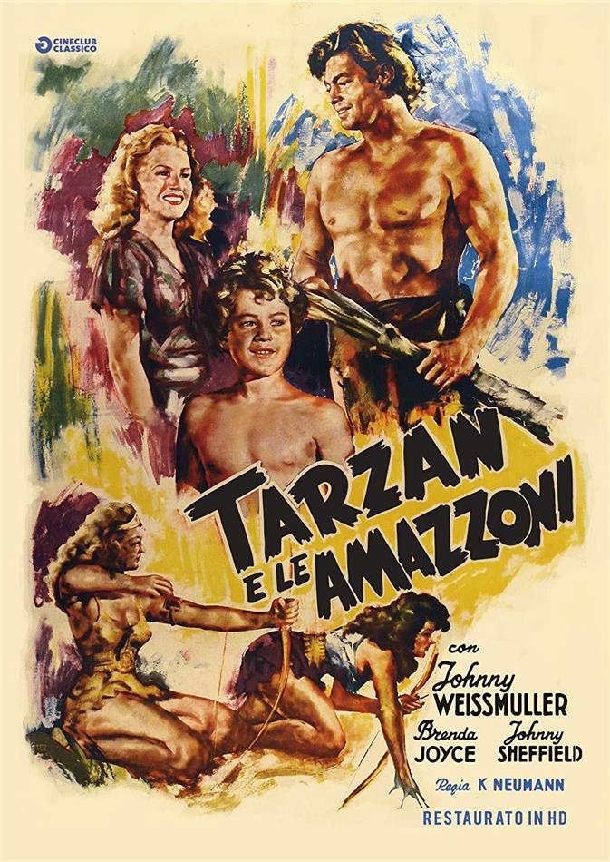 Tarzan e le amazzoni (1945) Cineclub Classico, Restaurato in HD, n/b