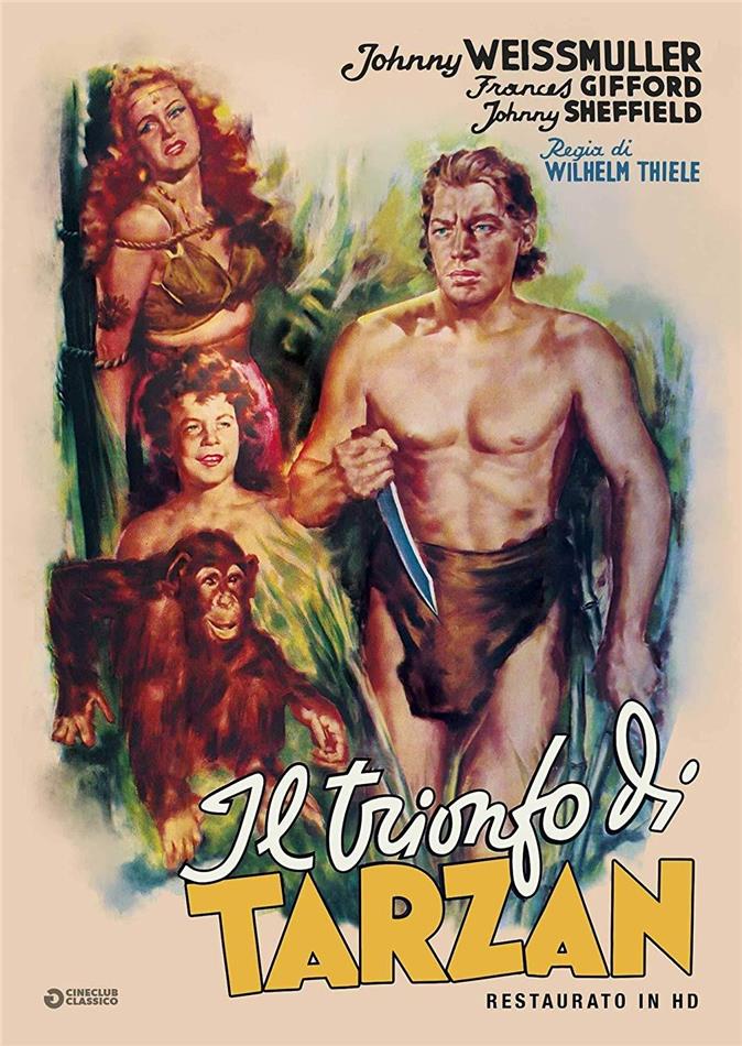 Il trionfo di Tarzan (1943) Cineclub Classico, Restaurato in HD, n/b