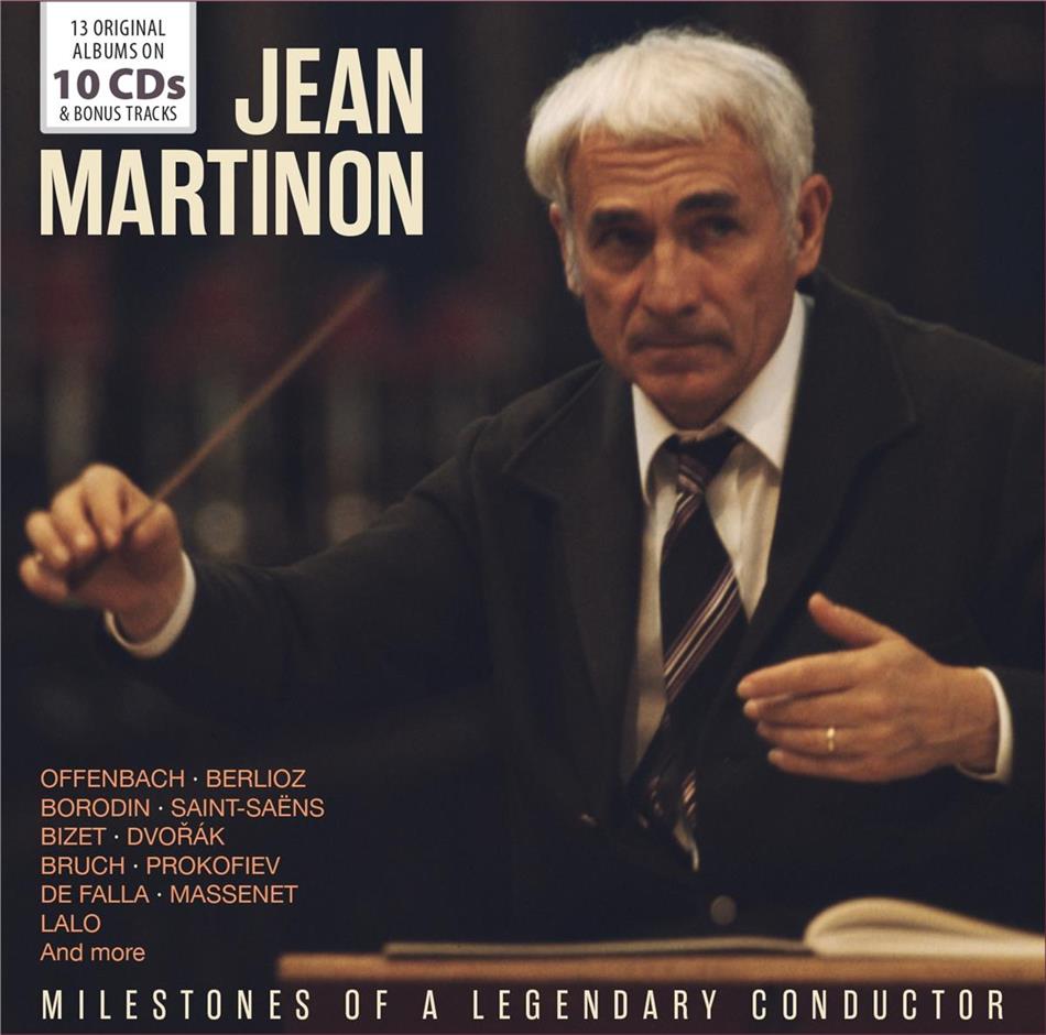 Jean Martinon - Milestones Of Legendary Conductors 10 CDs