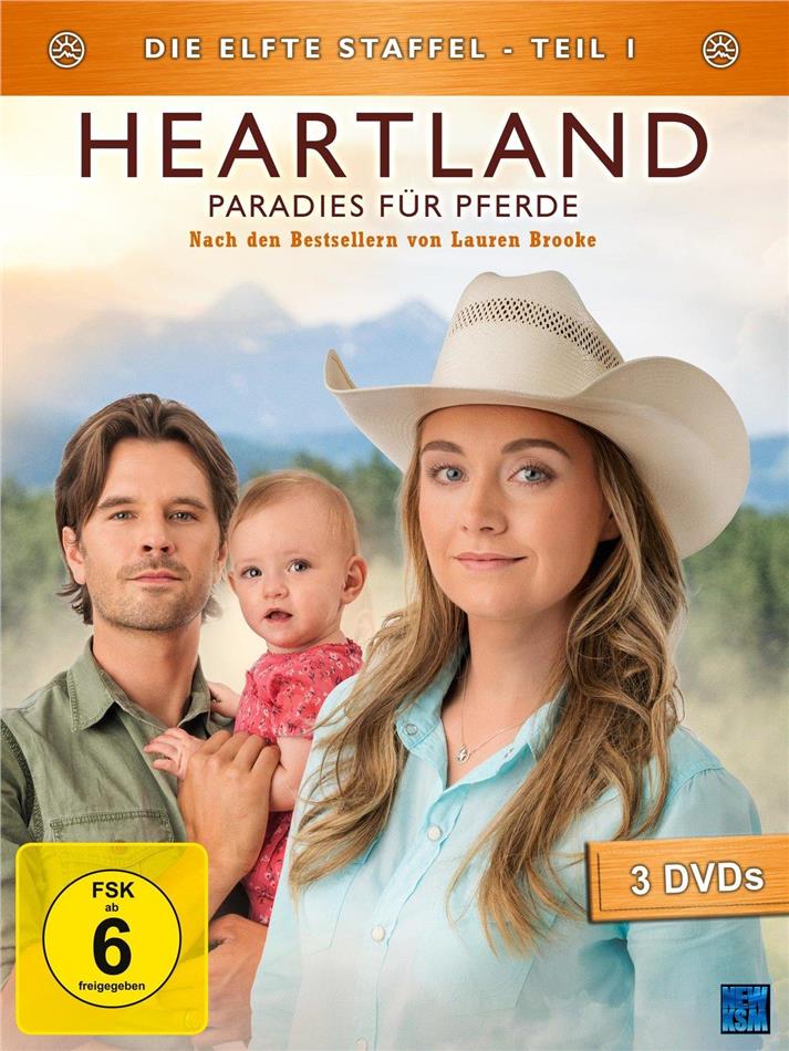 Heartland - Paradies für Pferde - Staffel 11.1 3 DVDs