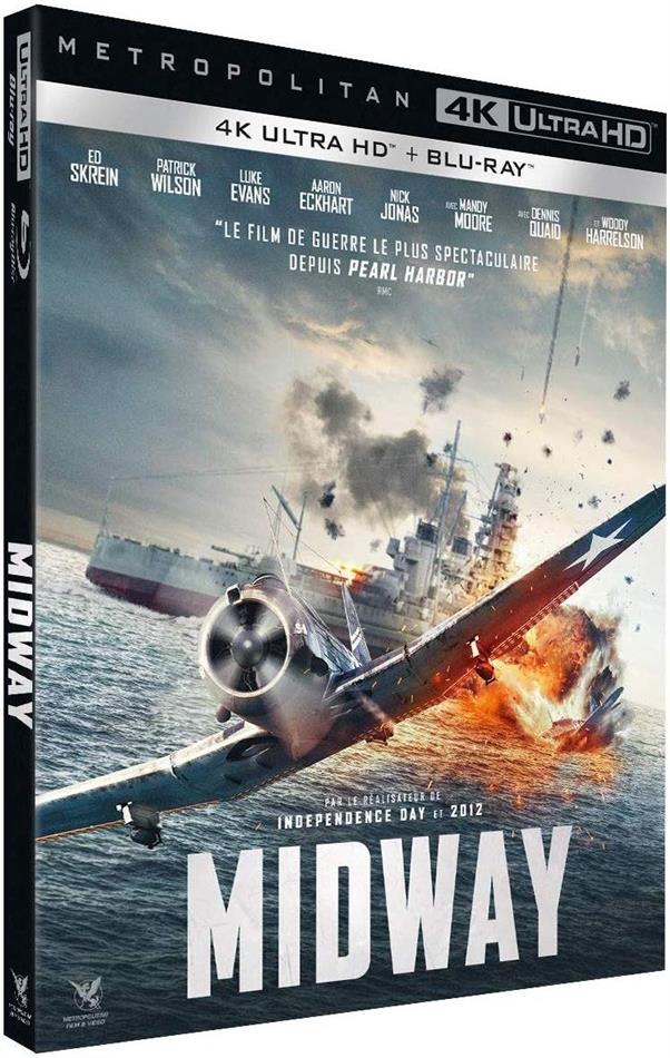 Midway (2019) Limited Edition, Steelbook, 4K Ultra HD + Blu-ray
