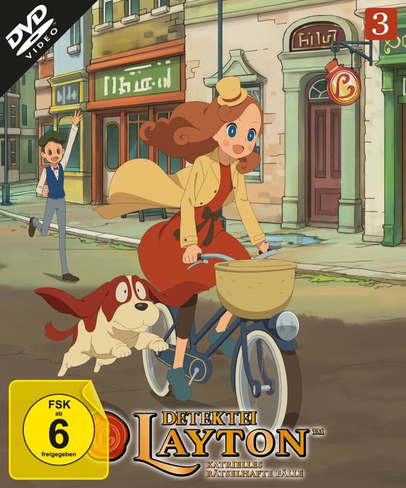 Detektei Layton - Katrielles rätselhafte Fälle - Vol. 3 2 DVD