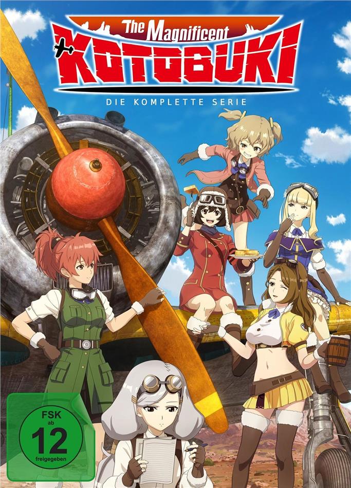 The Magnificent Kotobuki - Die komplette Serie 3 DVD