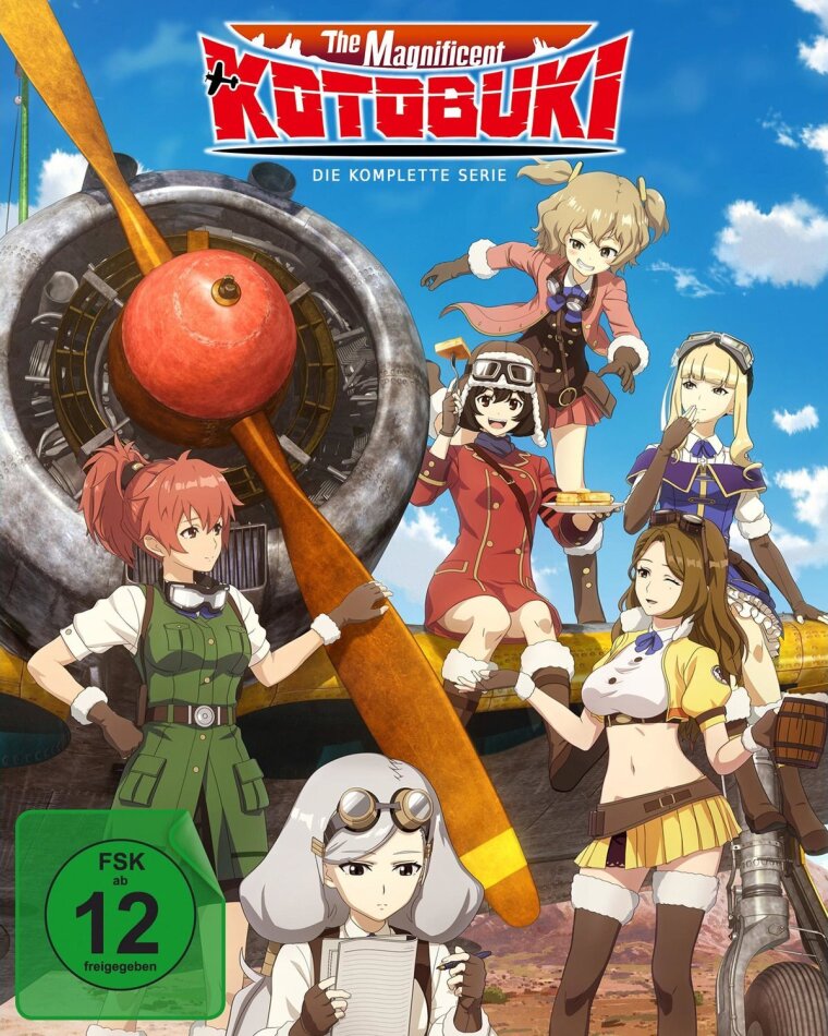 The Magnificent Kotobuki - Die komplette Serie 3 Blu-rays
