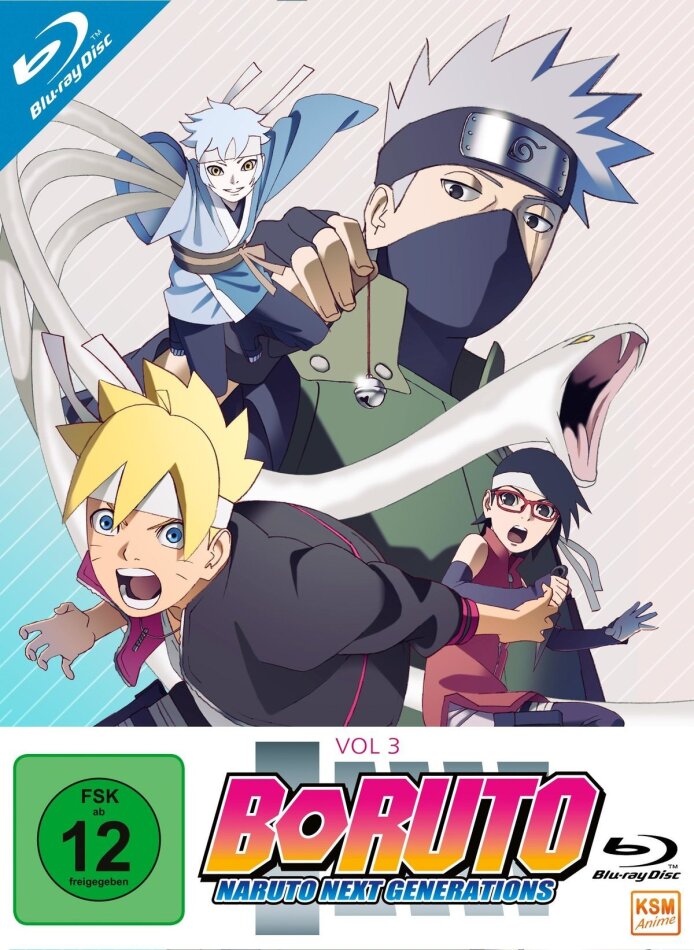 Boruto: Naruto Next Generations - Vol. 3 - Episode 33-50 3 Blu-rays