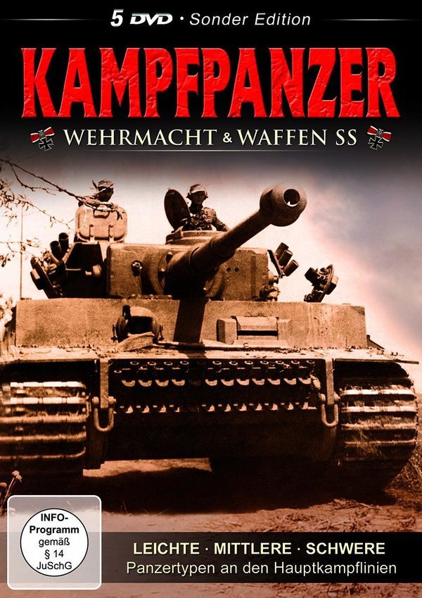 Kampfpanzer - Wehrmacht & Waffen SS 5 DVD