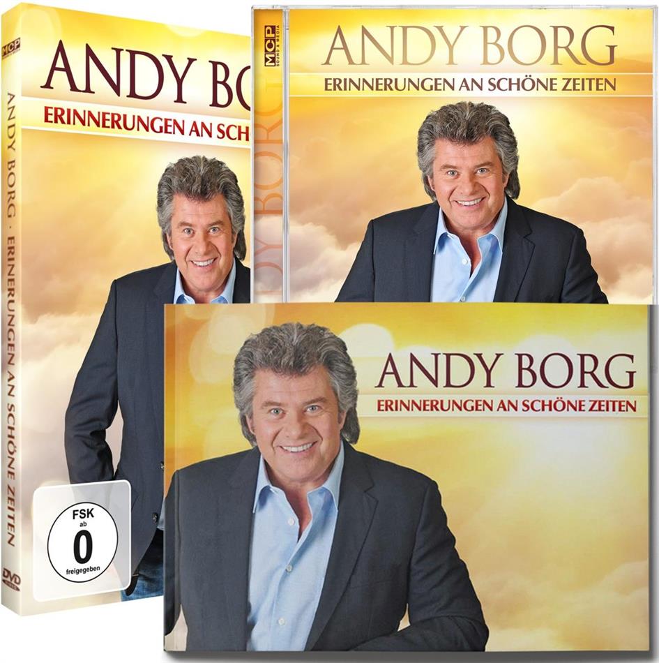 Andy Borg - Erinnerungen an schöne Zeiten DVD + CD + Book