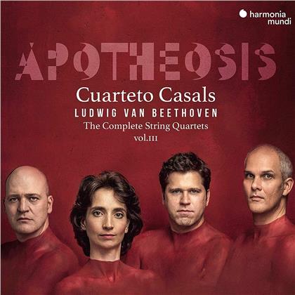 Ludwig van Beethoven (1770-1827) & Cuarteto Casals - Complete String Quartets Vol. III (3 CDs)