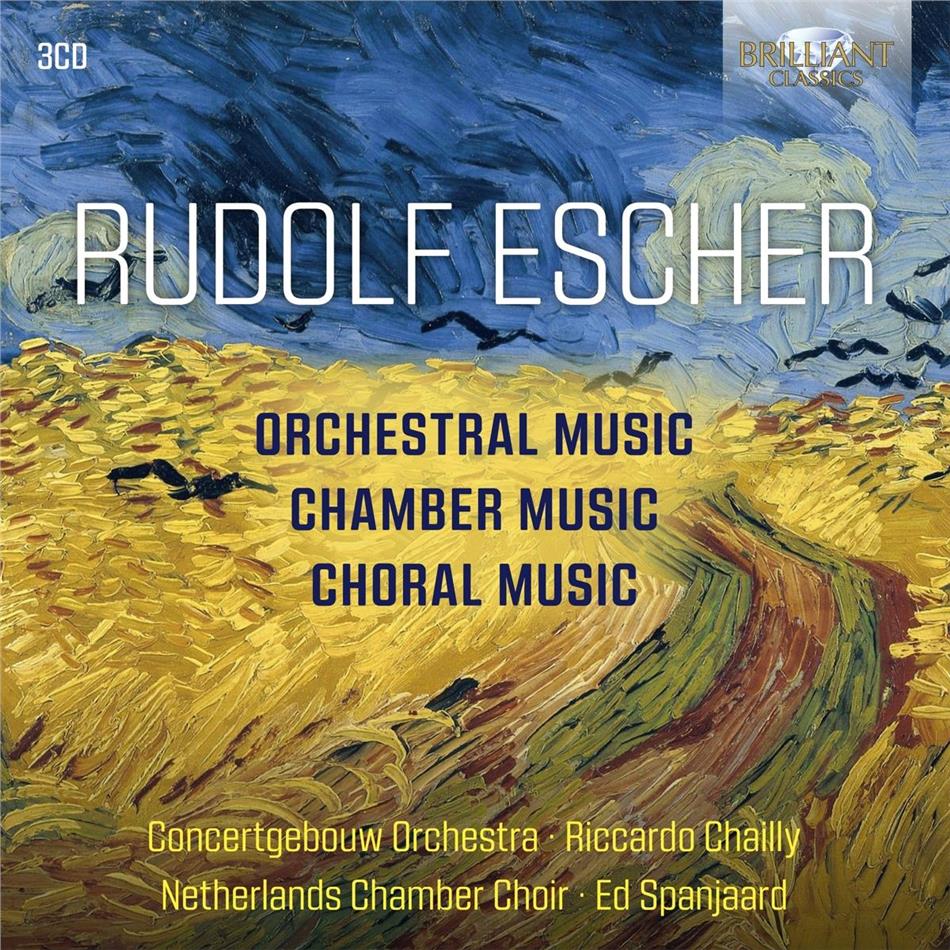 Rudolf Escher, Riccardo Chailly & Concertgebow Orchestra - Orchestral, Chamber And Choral Music 3 CDs