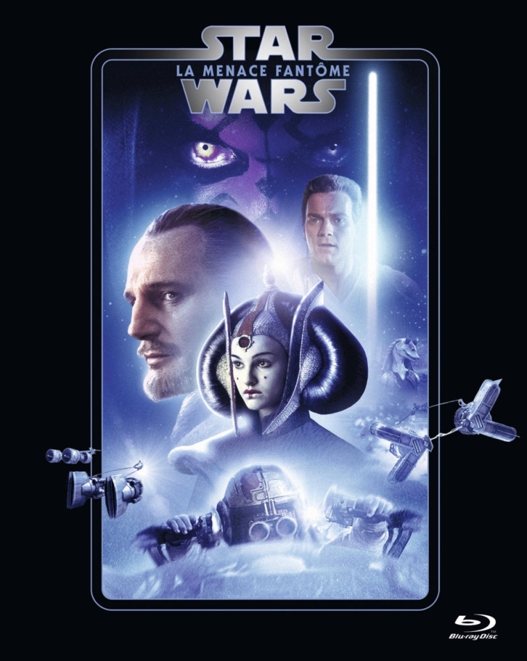 Star Wars - Episode 1 - La menace fantôme / The Phantom Menace (1999) Line Look, 2 Blu-ray