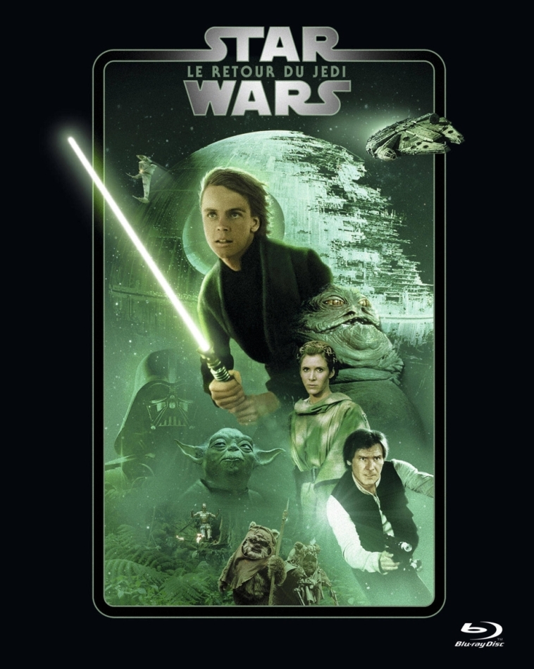 Star Wars - Episode 6 - Le retour du Jedi / Return of the Jedi (1983) Line Look, 2 Blu-ray