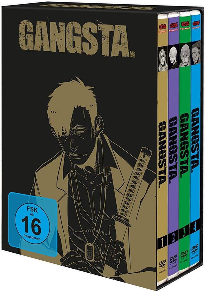 Gangsta (2015) Gesamtausgabe, 4 DVDs