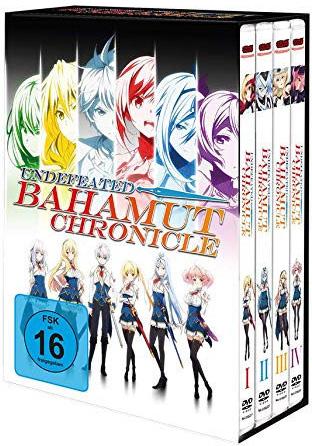 Undefeated Bahamut Chronicle Gesamtausgabe, 4 DVDs