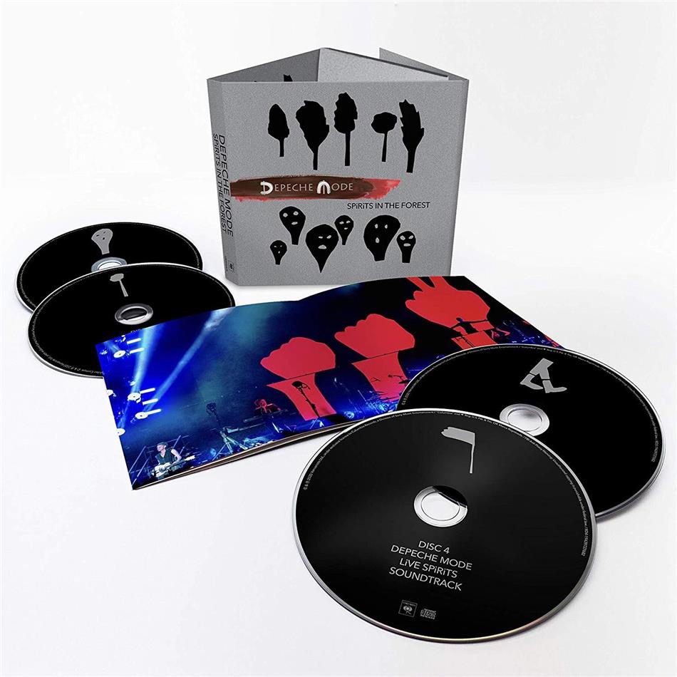 Depeche Mode - SPiRiTS IN THE FOREST 2 CDs + 2 DVDs