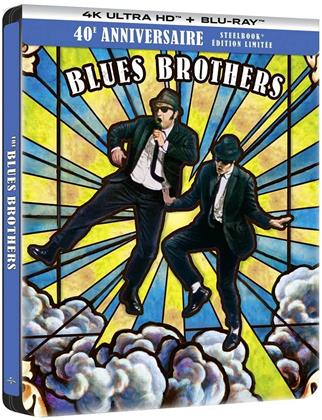 The Blues Brothers (1980) (40th Anniversary Edition, Limited Edition, Steelbook, 4K Ultra HD + Blu-ray)