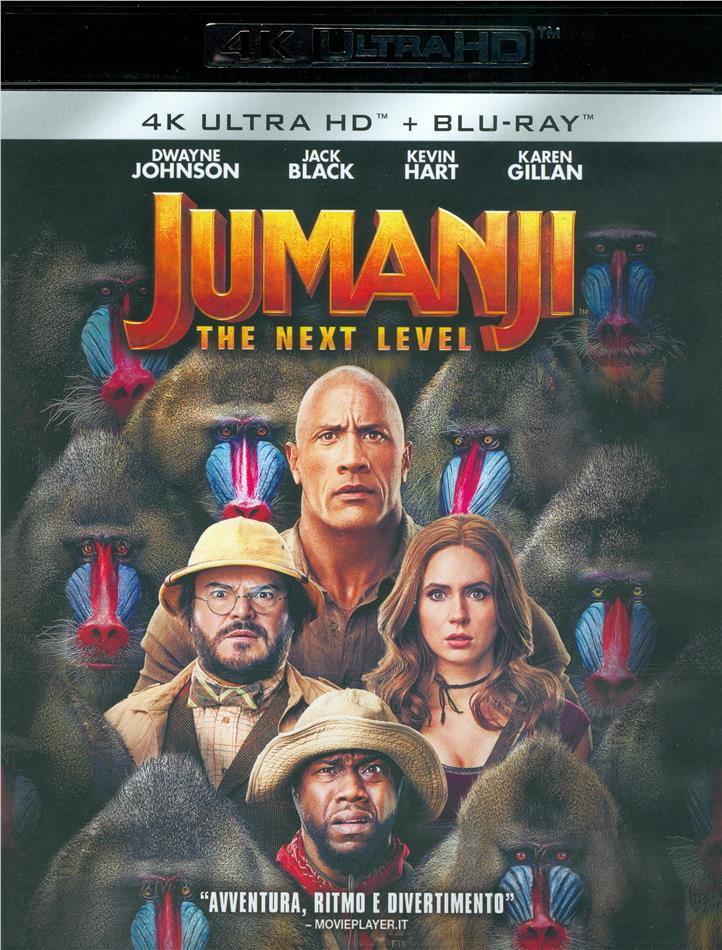 Jumanji 2 - The Next Level (2019) 4K Ultra HD + Blu-ray