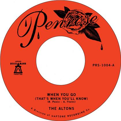 The Altons - When You Go / Over & Over (7" Single)