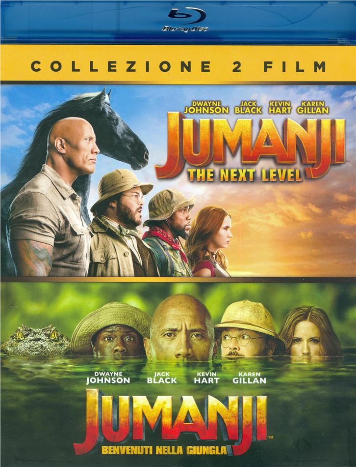 Jumanji 2 - The Next Level / Jumanji - Welcome to the Jungle - Collezione 2 Film 2 Blu-ray