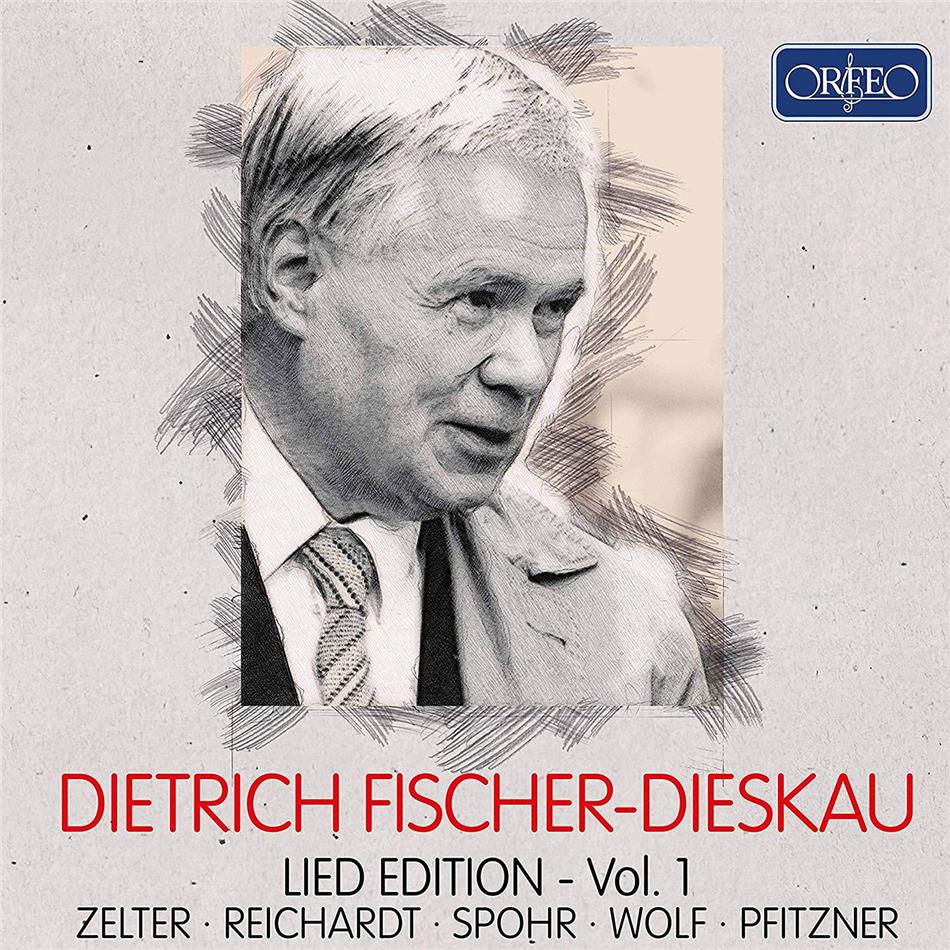 Carl Friedrich Zelter (1758-1832), Johann Friedrich Reichardt (1752-1814), Louis Spohr (1784-1859), Hugo Wolf (1860-1903), Hans Erich Pfitzner (1869-1949), … - Lied Edition 1