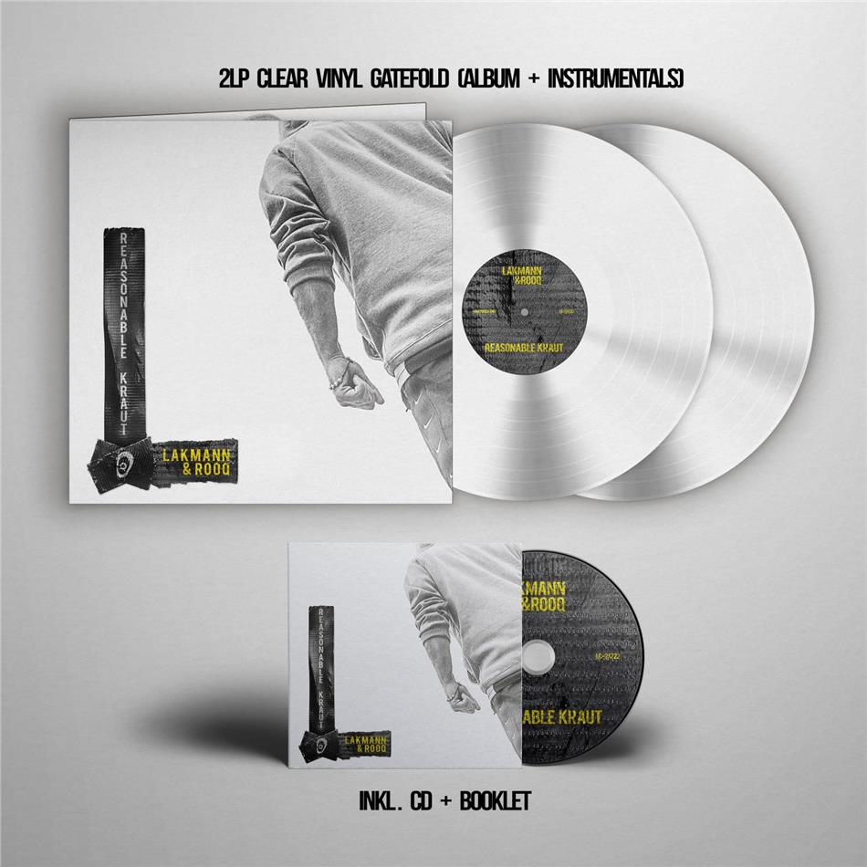 Lakmann & Rooq - Reasonable Kraut 2 LPs + CD