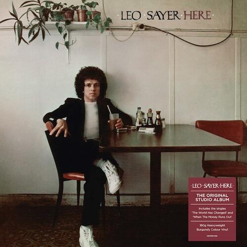 Leo Sayer - Here 2020 Reissue, Demon Records, Burgundy Vinyl, LP