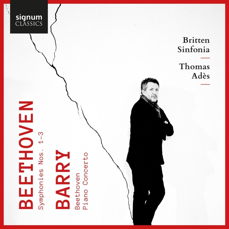 Britten Sinfonia, Ludwig van Beethoven (1770-1827), Thomas Adès (*1971) & Gerald Barry (*1952) - Piano Concerto / Symphonies 1-3 2 CD