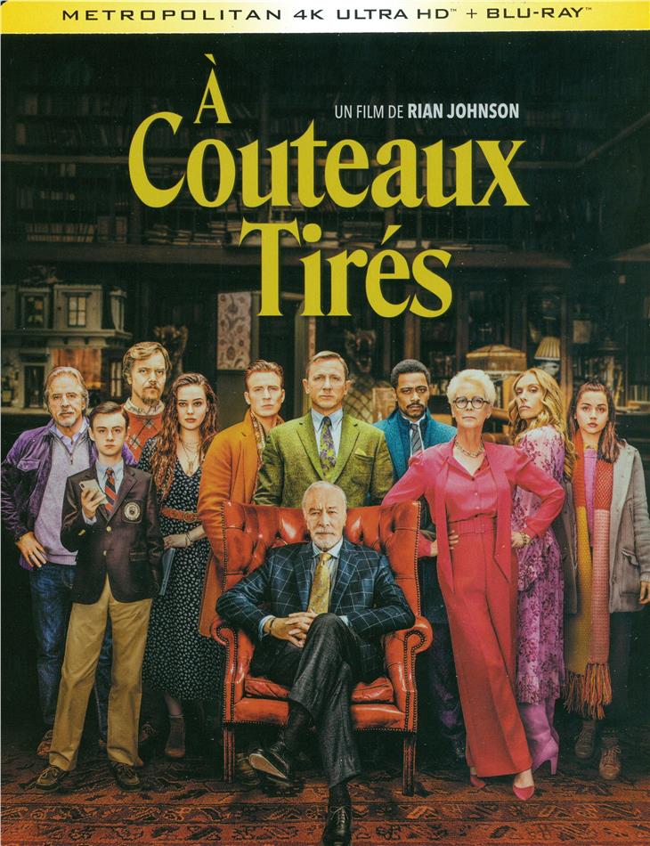 À couteaux tirés (2019) Limited Edition, Steelbook, 4K Ultra HD + Blu-ray