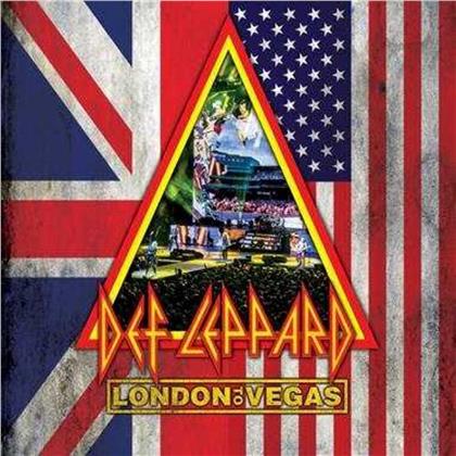 Def Leppard - London to Vegas (Deluxe Edition, Limited Edition, 2 Blu-rays + 4 CDs)