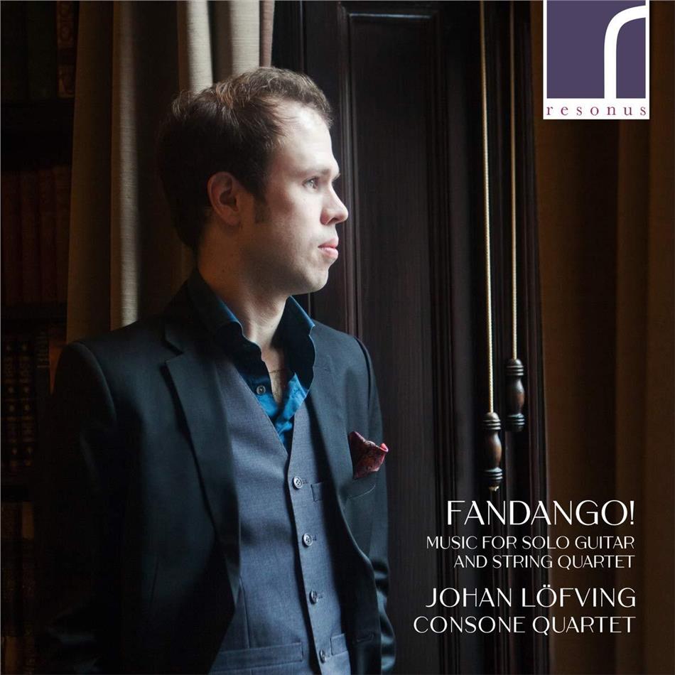 Nanako Aramaki, Johan Löfving & Consone Quartet - Fandango! Music For Solo Guitar And String Quartet