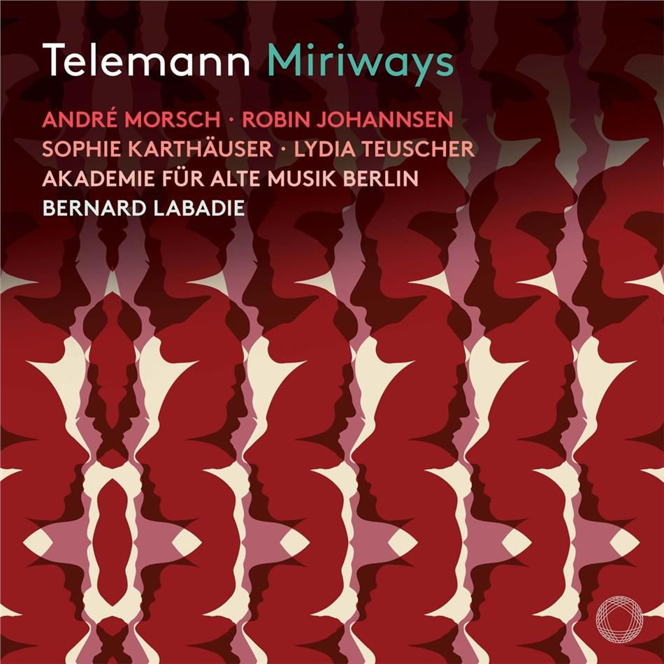 Akademie für Alte Musik Berlin, Georg Philipp Telemann (1681-1767), Bernard Labadie, André Morsch, Robin Johannsen, … - Miriways 2 CDs