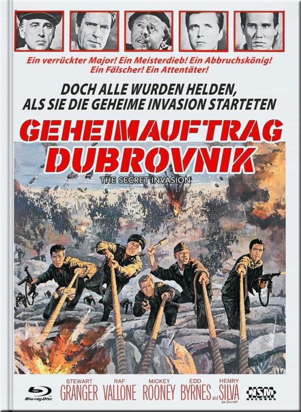 Geheimauftrag Dubrovnik (1964) Cover D, Limited Collector's Edition, Mediabook, Blu-ray + DVD