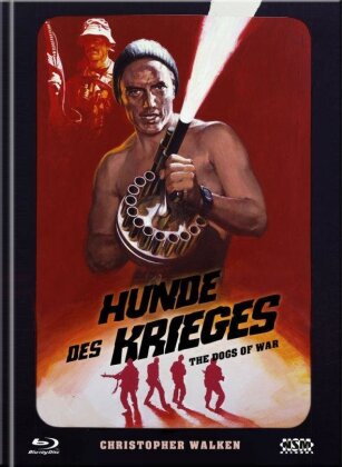 Hunde des Krieges (1980) (Cover F, Limited Collector's Edition, Mediabook, Blu-ray + DVD)